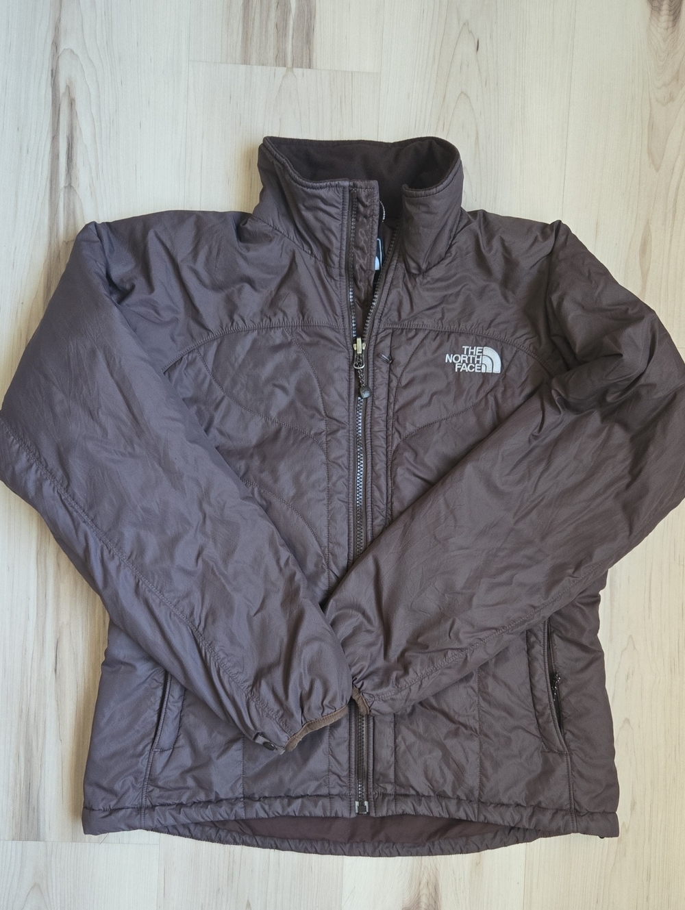 The North Face Women's Puffer Jacket, Brown, Size Medium
